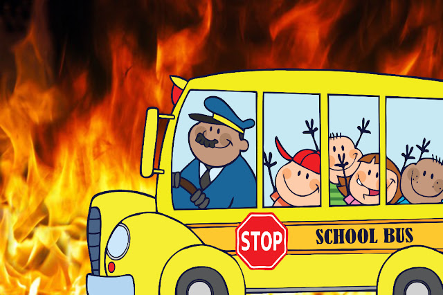 ITALIAN SCHOOL BUS JOURNEY MYSTERIOUSLY TURNS INTO ATTEMPTED MASS BARBECUE OF KIDS