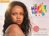 rihanna pics with birthday quotes, without bra [none nude]