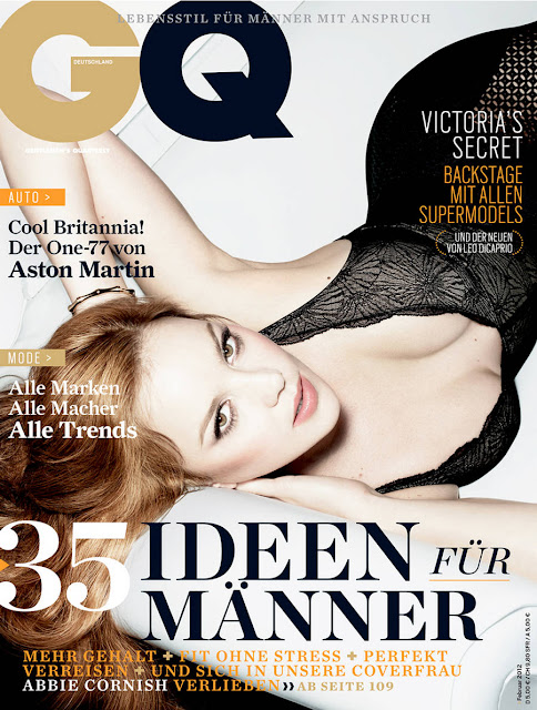 Abbie Cornish Hot in GQ Magazine Germany for February 2012