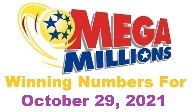 Mega Millions Winning Numbers for Friday, October 29, 2021