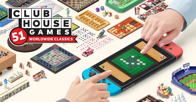 Clubhouse Games: 51 Worldwide Classics (Switch) foi criado pelo mesmo estúdio de Super Mario Party
