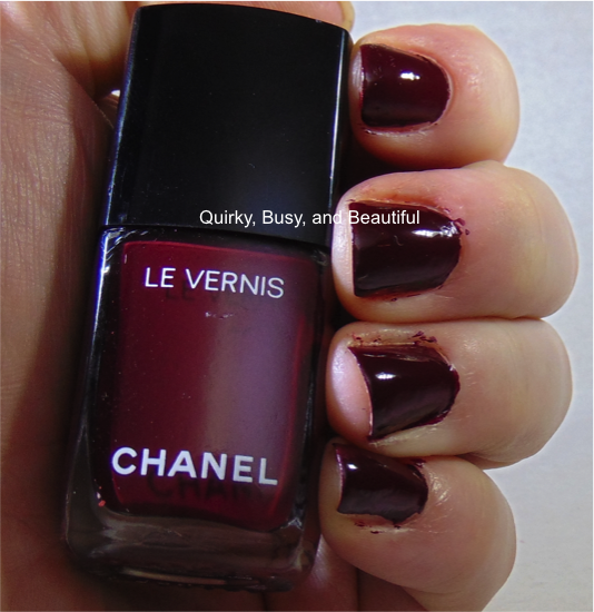 rouge noir chanel