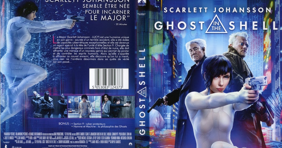 Ghost In The Shell Movie Dvd JAQUETTE DVD: jaquette dvd Ghost in the Shell