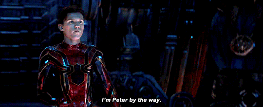 Avengers Infinity War trailer 2 Spiderman en gif | Mitologia en el Mundo  del Comic