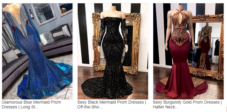 vestidos para el prom 2019