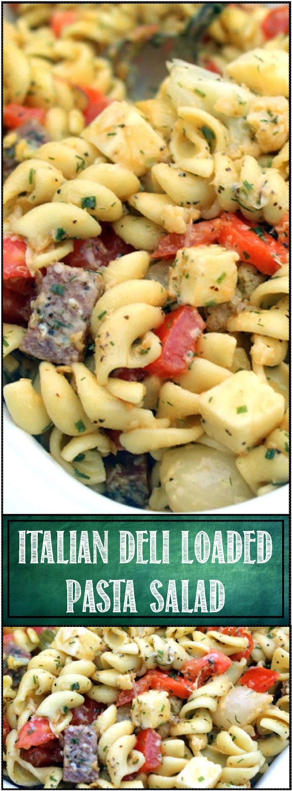 52 Ways to Cook Italian Deli Pasta Salad 52 Church Potluck Side Dishes