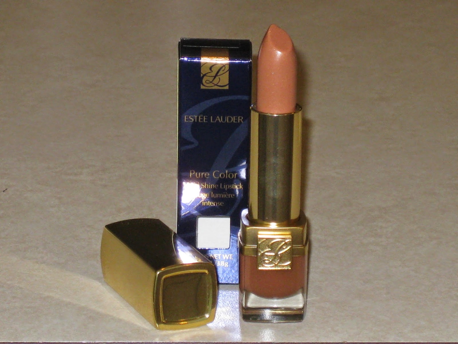 Estee Lauder Pure Color Vivid Shine Lipstick "Spiked Toffee"