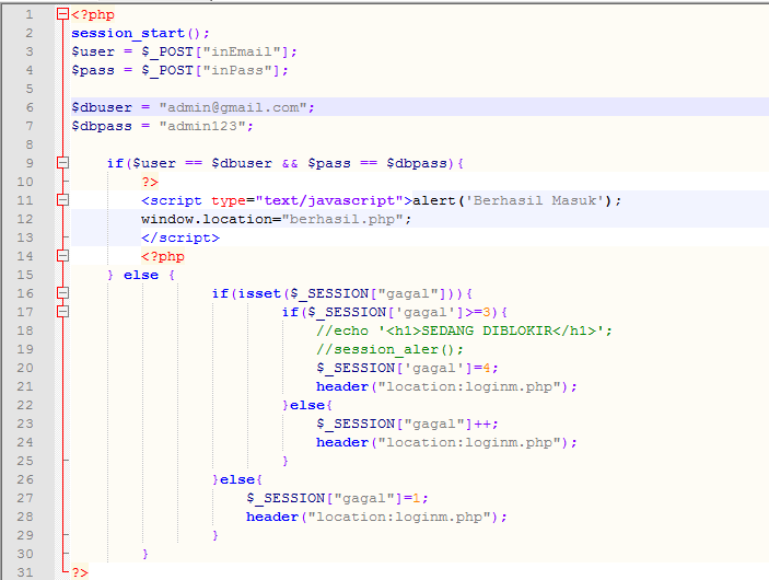 Membuat form Login dengan Bootstrap4 dan aksi JavaScript