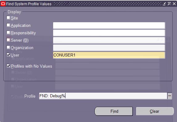 How To Enable Fnd Debug Log Messages