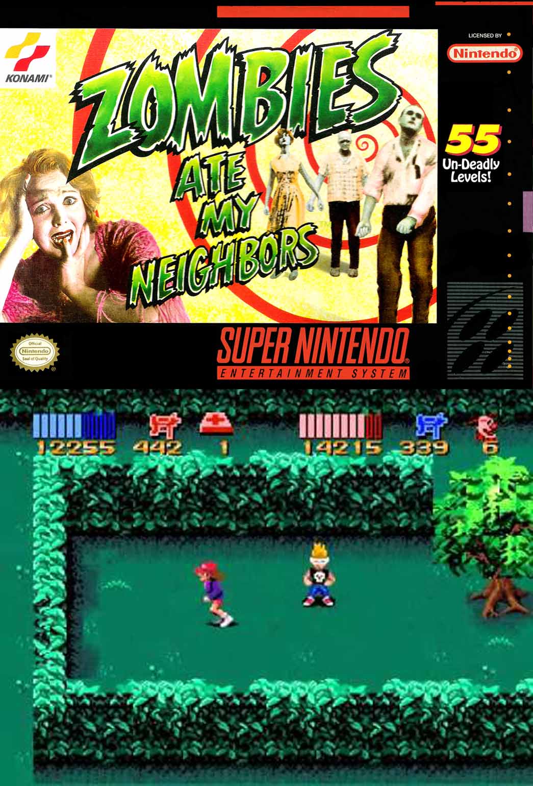 Top 5 - Jogos para 2 players do SUPER NINTENDO 