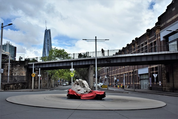 Still Life with Stone & Car by Jimmie Durham | Sydney Public Art