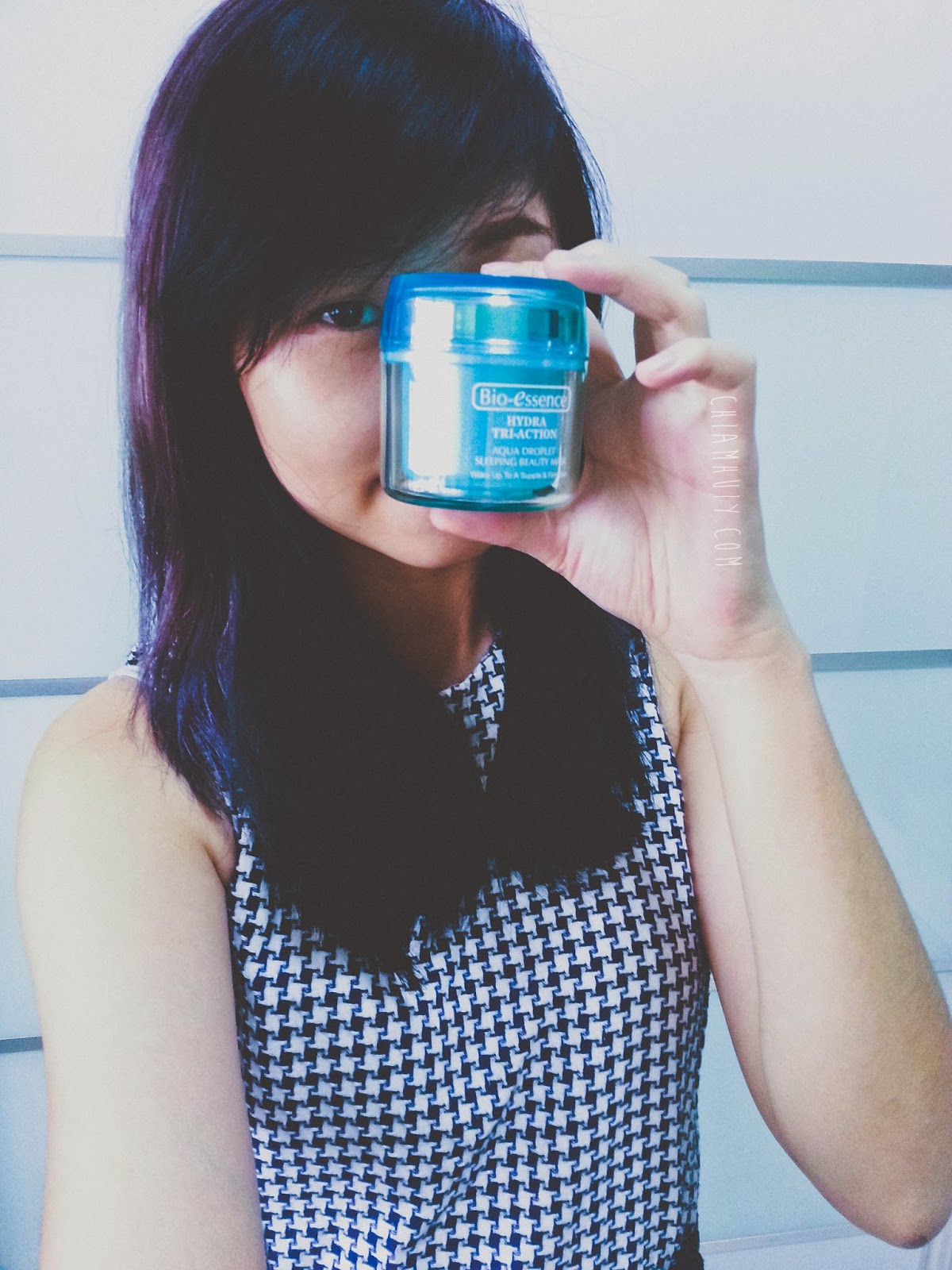 Beauty review Bioessence Hydra TriAction, Aqua Droplet Sleeping