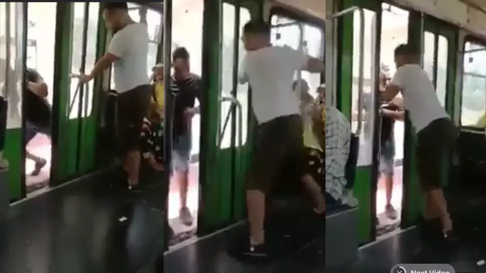 فيديو لسرقة امراة عجوز داخل مترو بتونس يثير غضب التونسيون (فيديو)