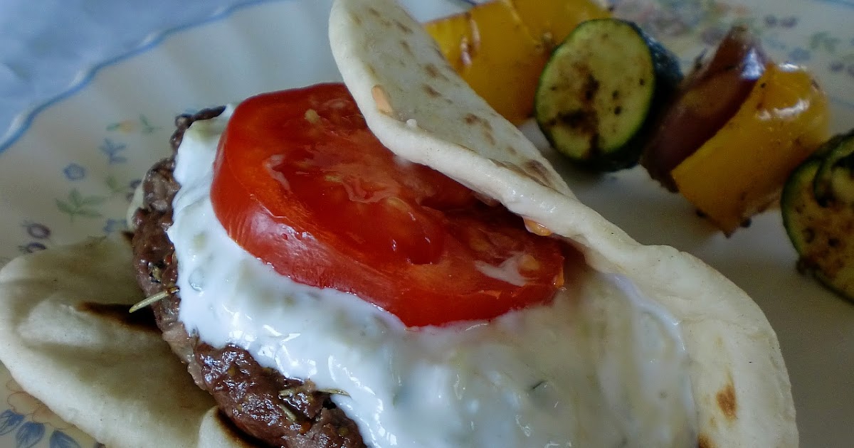 What A Dish!: Greek Gyro Burgers