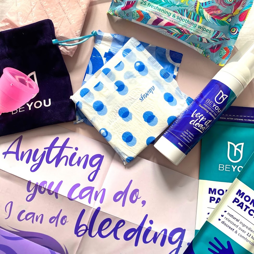 Period products for you AD spon LeaMai Carter