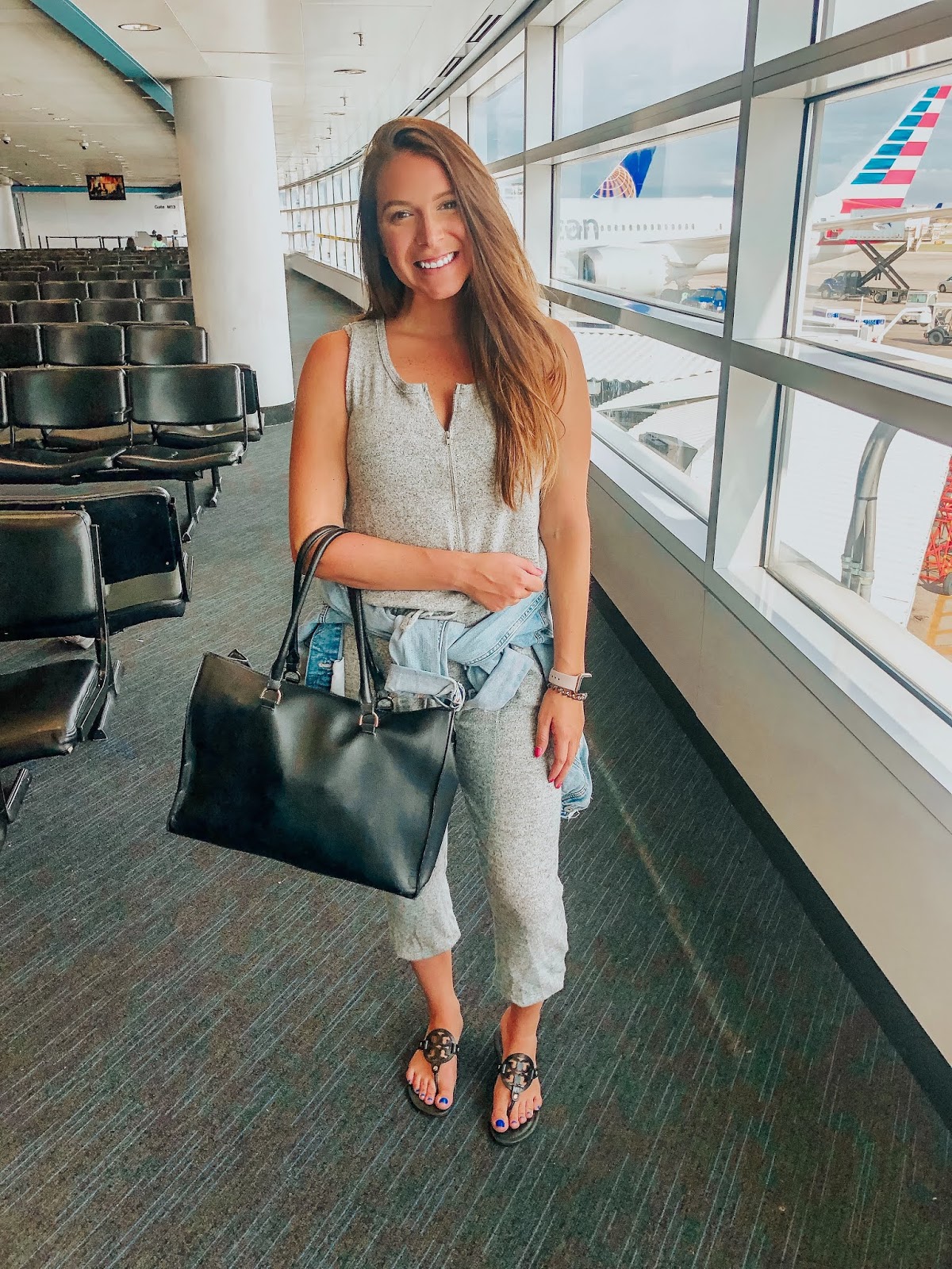 comfy jumpsuit for travelling