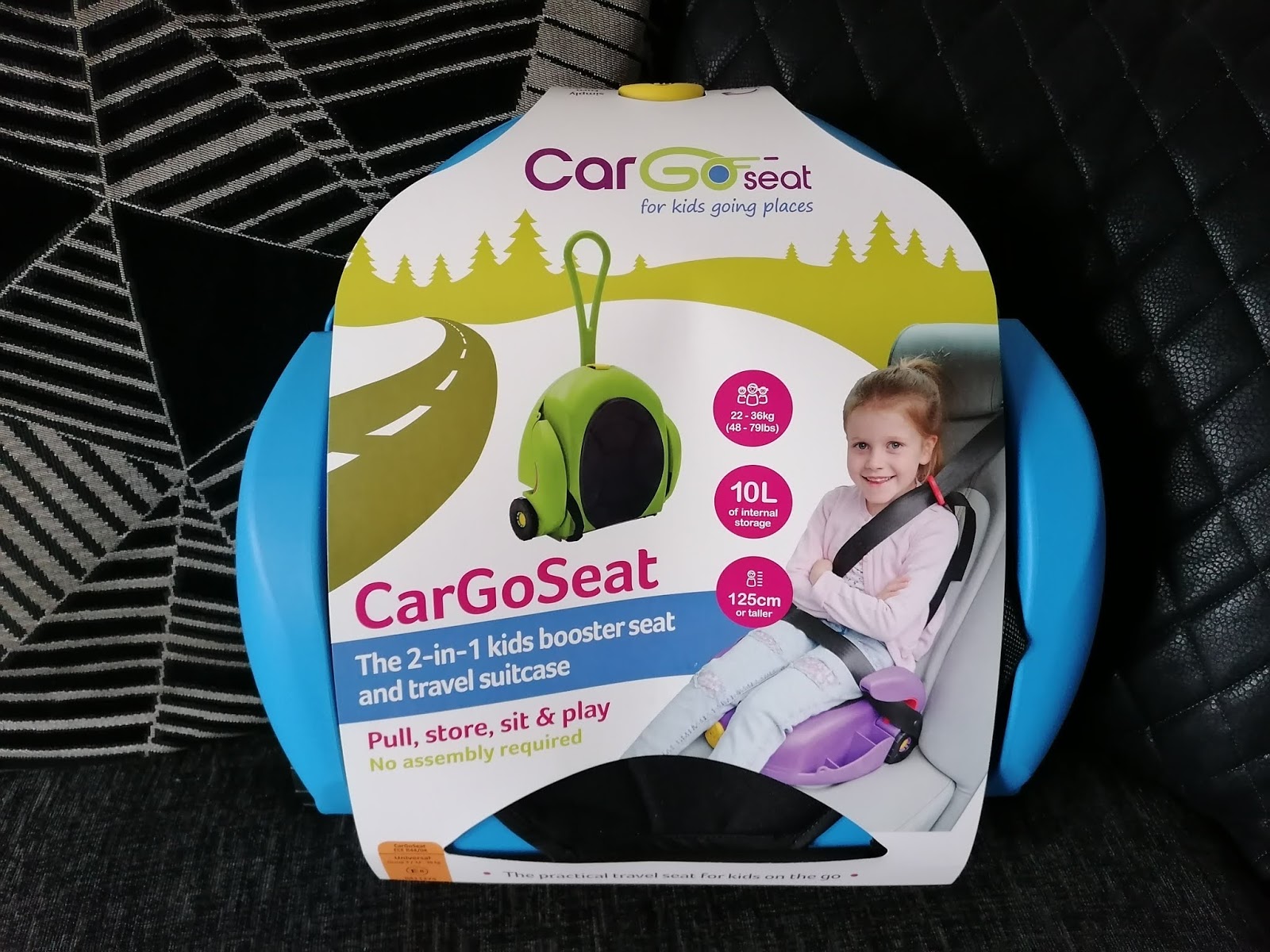 It's A Family Adventure! CarGoSeat The 2in1 Booster Seat and