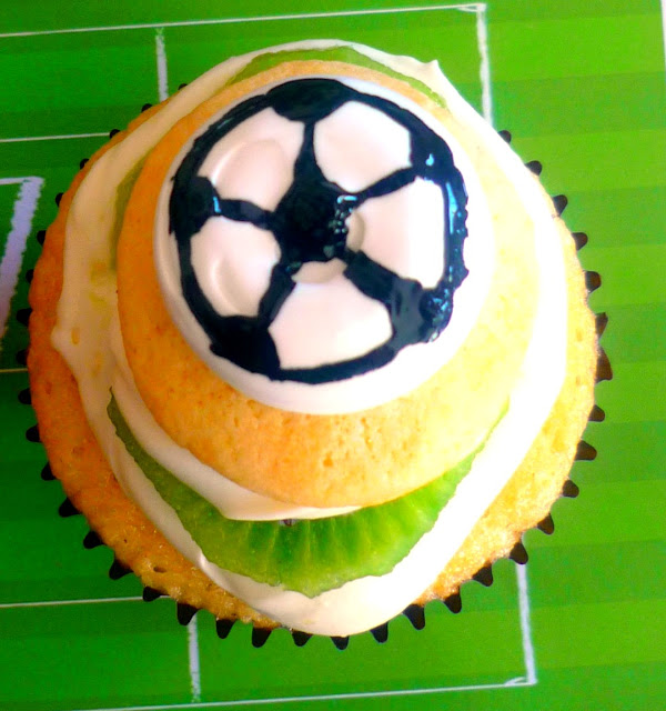 Soccer Cupcake