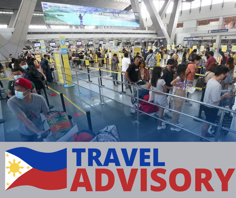 travel ban philippines update