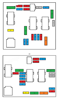 fusebox PEUGEOT 206 2007-2008