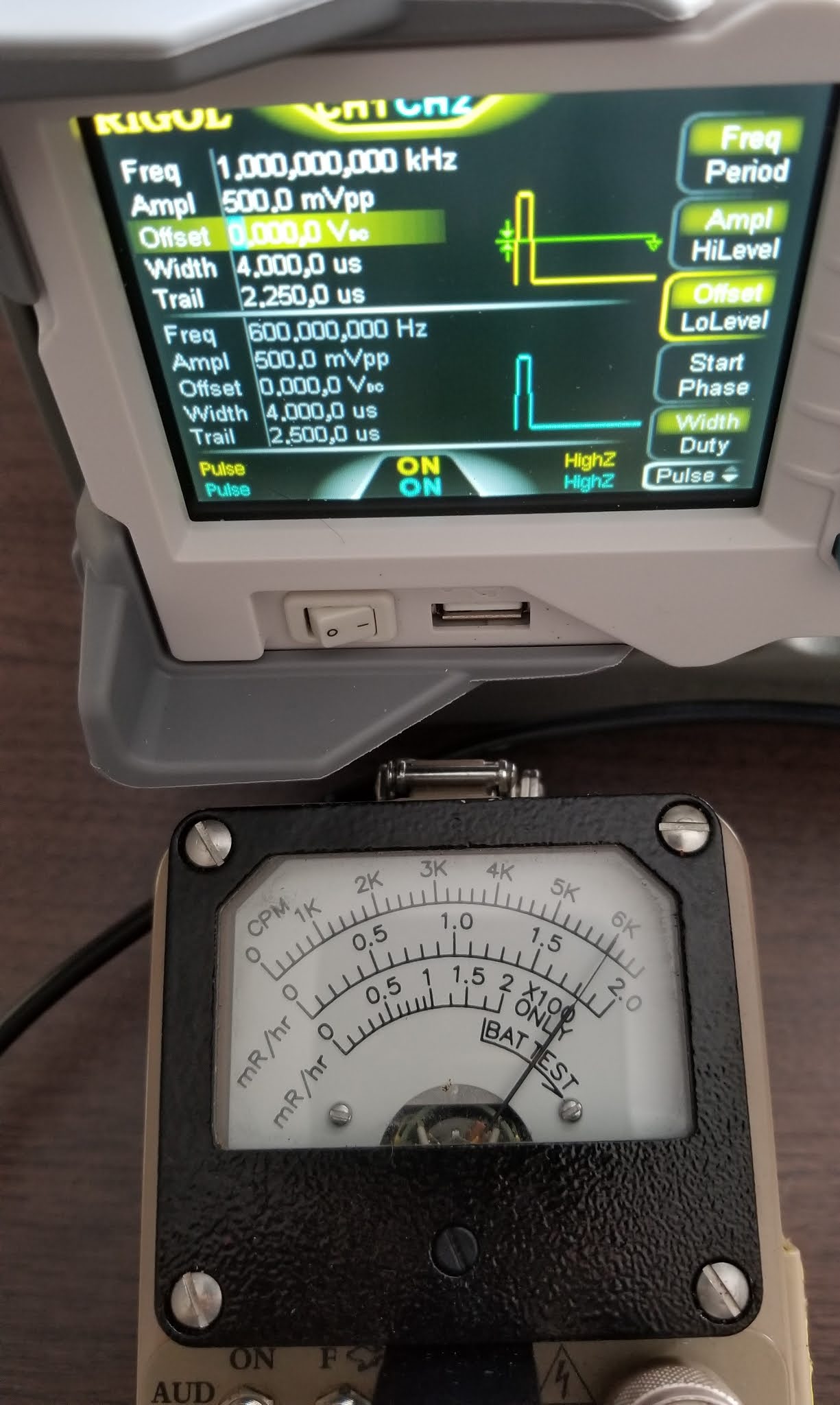 AE1S Science and Engineering Blog Ludlum GM Counter Calibration for