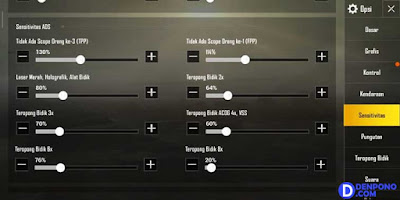 Cara Setting Sensitivitas PUBG Mobile Yang Baik dan Benar Ala Pro Player