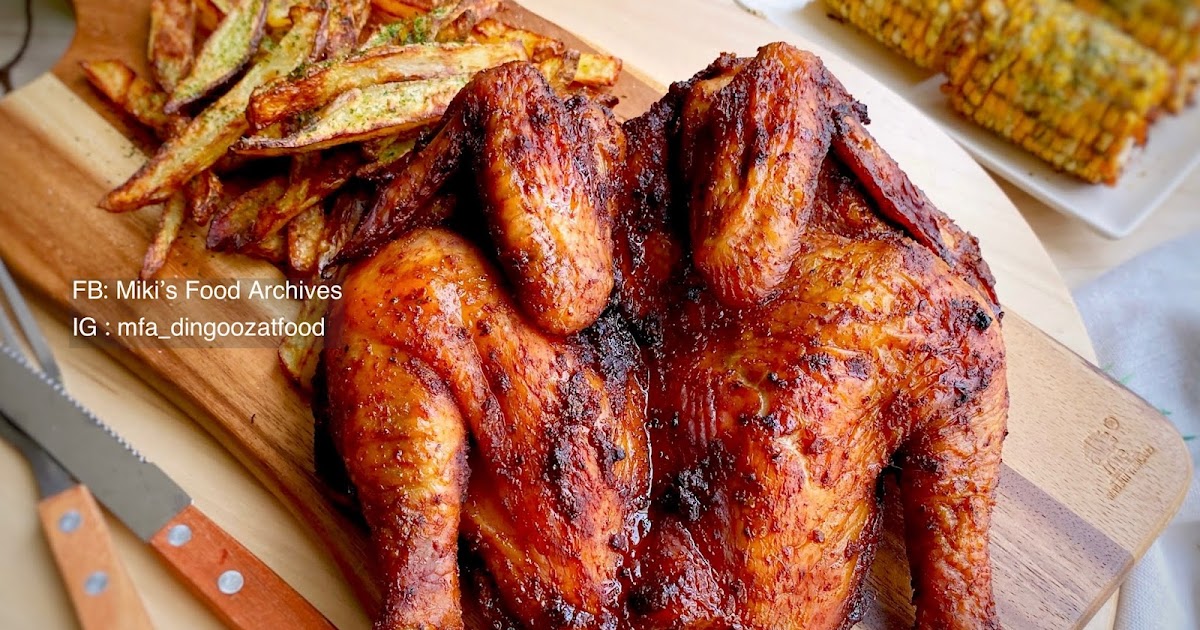 Miki's Food Archives Easy Dry Rub Grilled Chicken 干抹香料烤鸡