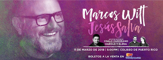 Marcos Witt en Jesús Salva San Juan, Puerto Rico 11 de marzo 2018