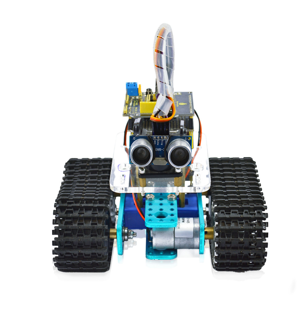 Mini Tank Arduino Robot - Byte Black
