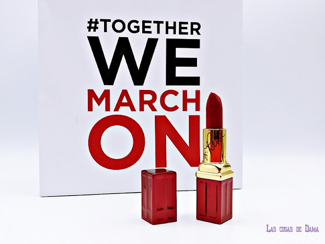 March On Elizabeth Arden reese witherspoon red lips lipstick makeup maquillaje labial rojo beauty 