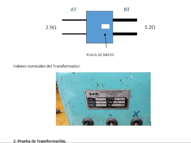 laboratorio de transformadores eléctricos