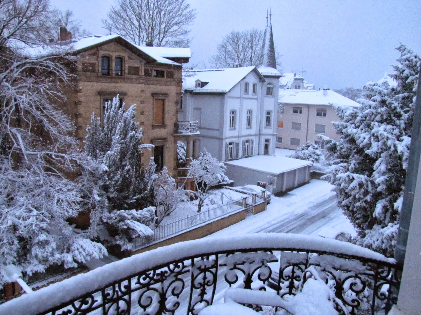 Я в германии зимой