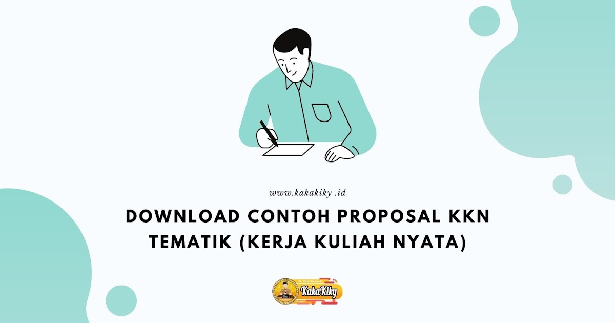 Download Contoh Proposal Kkn Tematik Kuliah Kerja Nyata Kakakiky Blog Edukasi