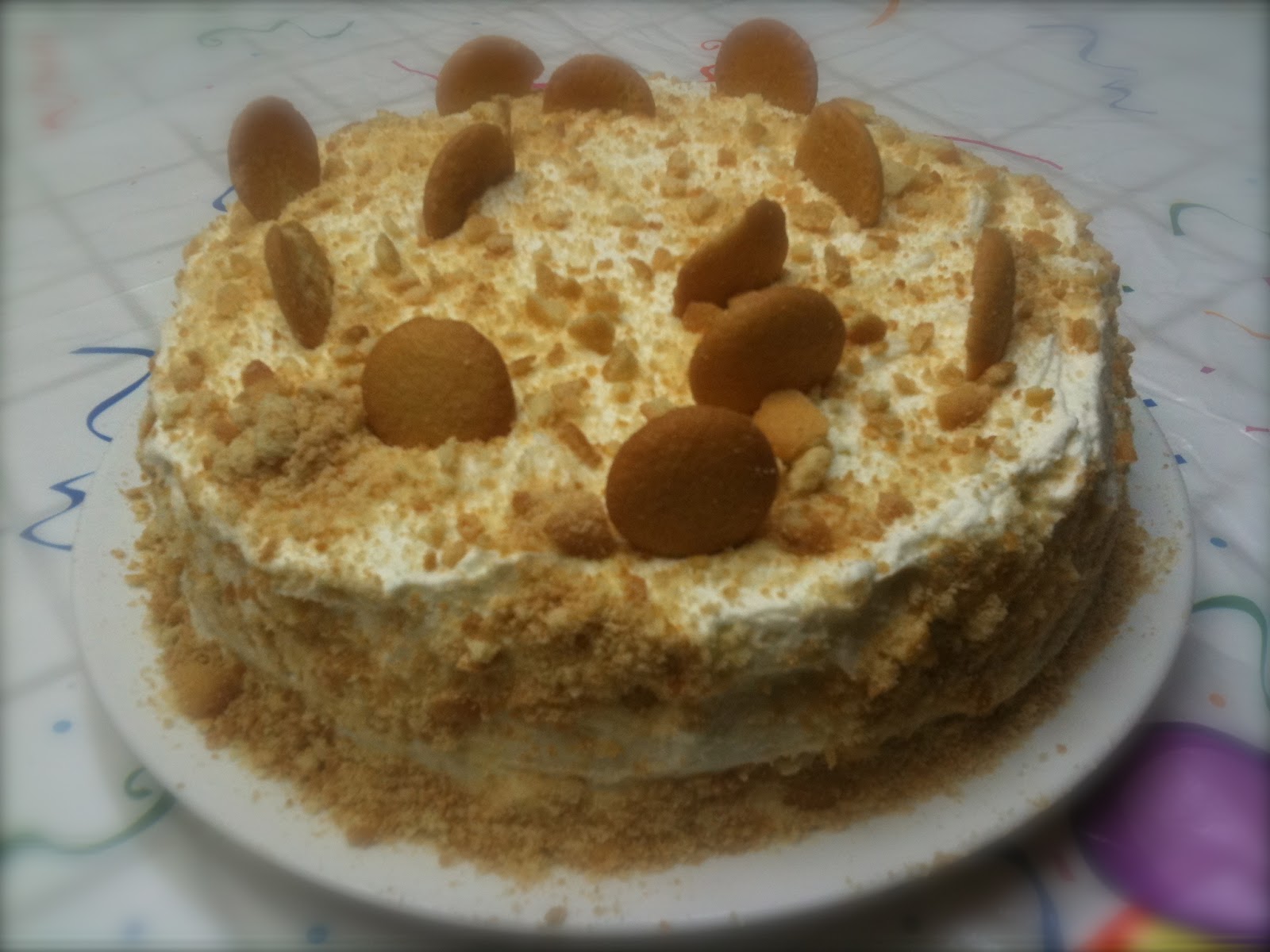 GabesBabyMomma Banana Birthday Cake