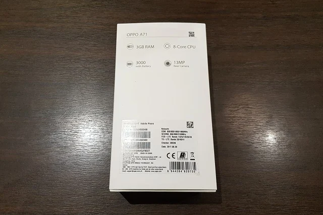 OPPO A71 Unboxing, Hands-On Review
