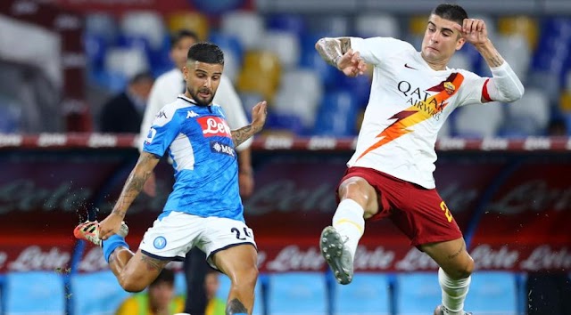 Carlson is the late winner for Napoli against AS Roma