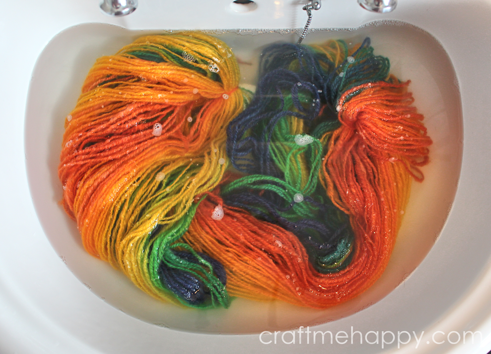 Rescuing an Ugly Yarn Craft me Happy! Rescuing an Ugly Yarn