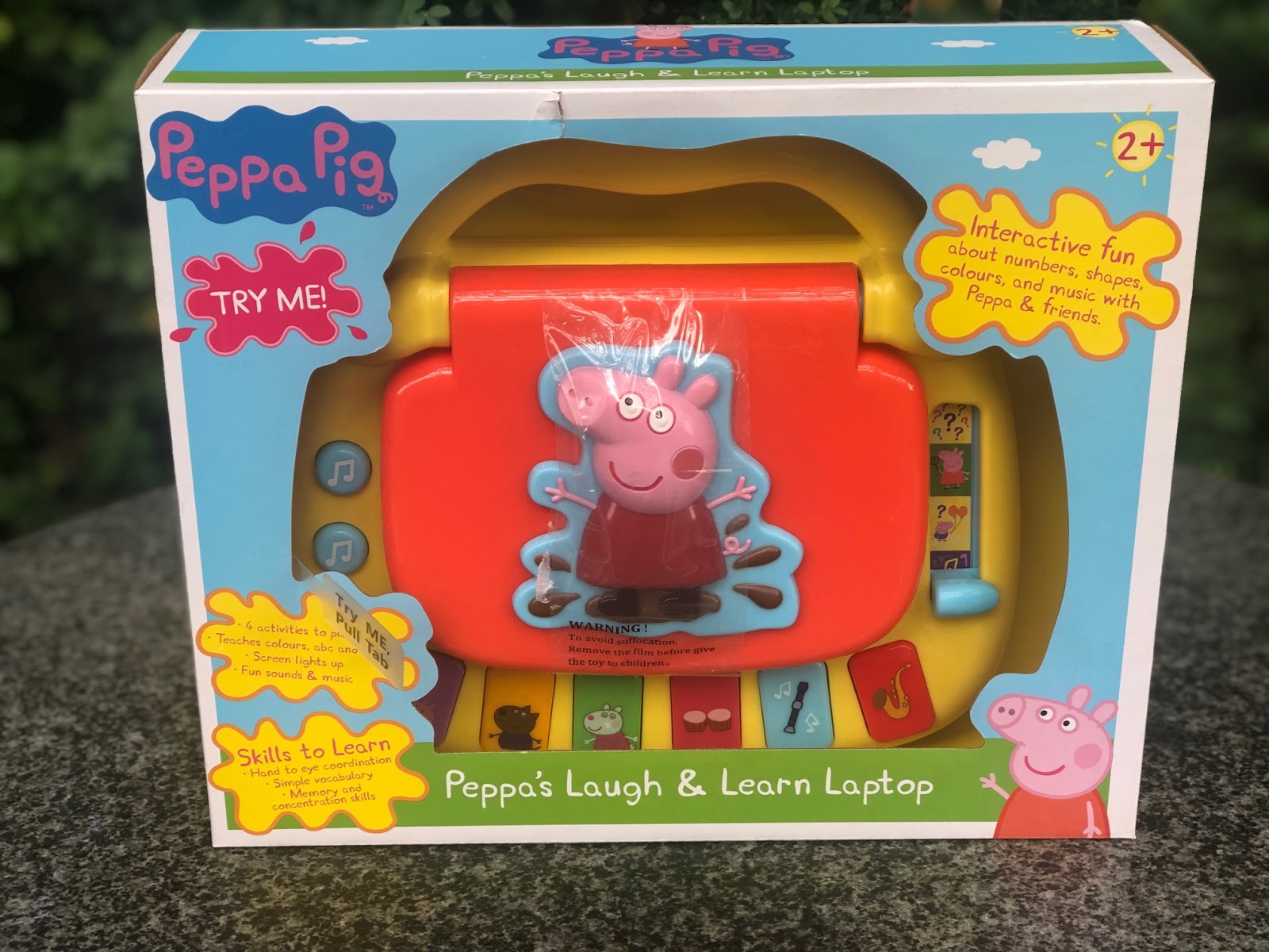 peppa laugh and learn laptop