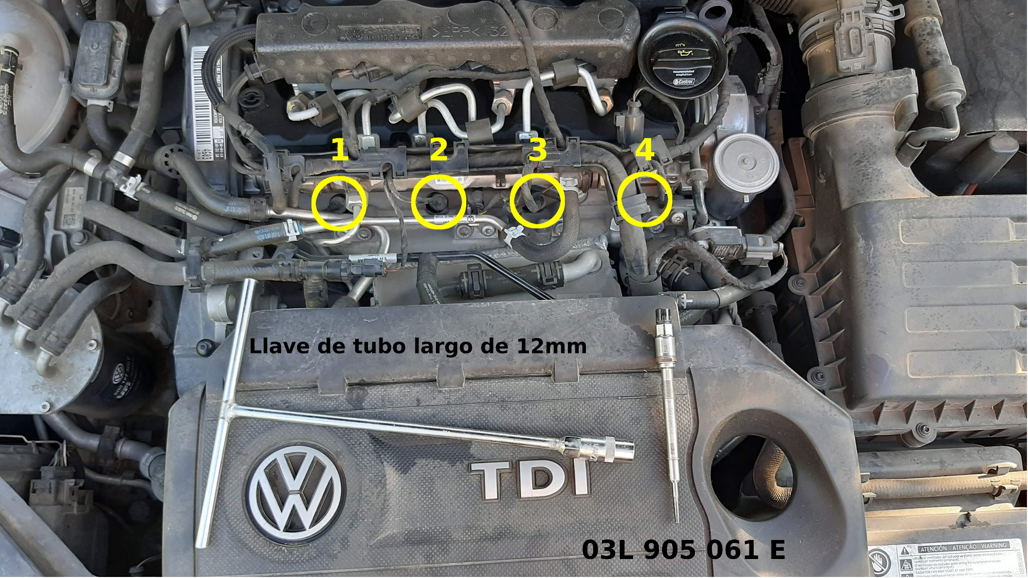 Problema en motor Golf VII Sportvan TDI 1.6