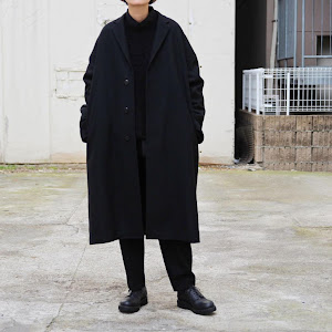 SALE中】ladmusician 19ss マキシ丈 ノーカラーコート 黒 | tspea.org