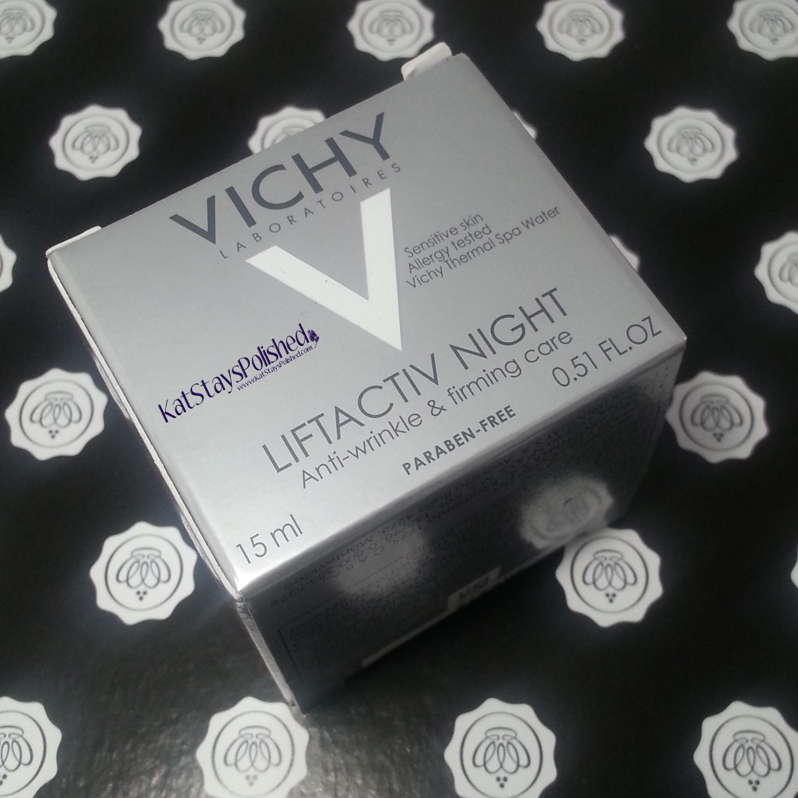 Glossybox for Harper's Bazaar - September 2014 - Vichy Liftactiv Night Firming Cream | Kat Stays Polished