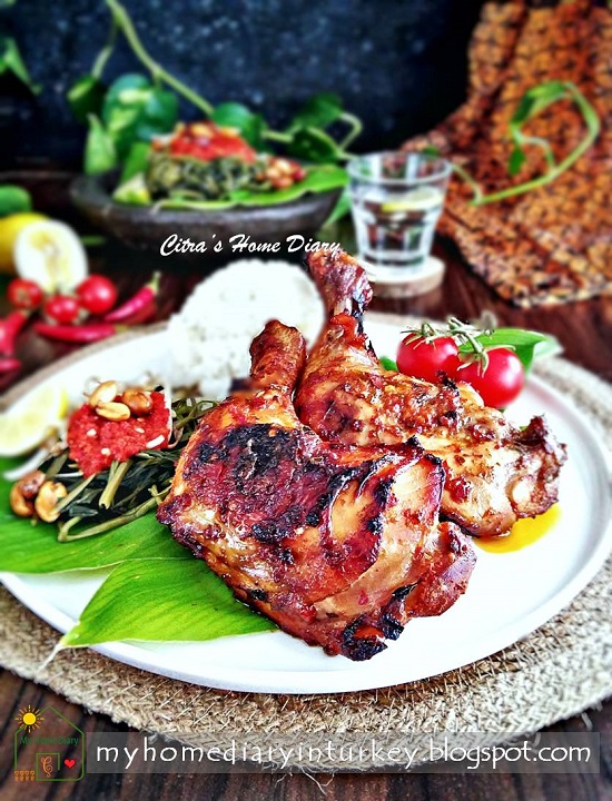 AYAM BAKAR TALIWANG / INDONESIAN SPICY GRILLED CHICKEN FROM LOMBOK | Çitra's Home Diary. #Indonesiancuisines #indonesisch #plecingkangkung #waterspinach #chickenrecipe #asianfoodrecipe #foodphotography #Indonesianfoodrecipe #endonezyamutfağı #ayambakar