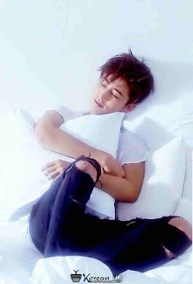 Foto Imut dan Cute B.I iKON sedang tidur Foto Imut dan Cute B.I iKON sedang tidur