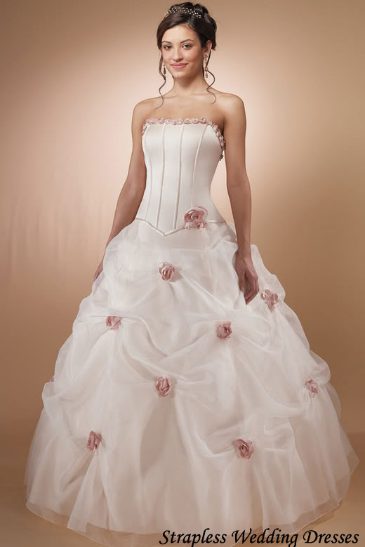 Strapless Wedding Dress
