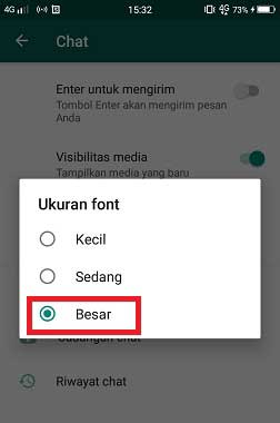 Cara Membesarkan Huruf atau Tulisan di Whatsapp Dengan Mudah