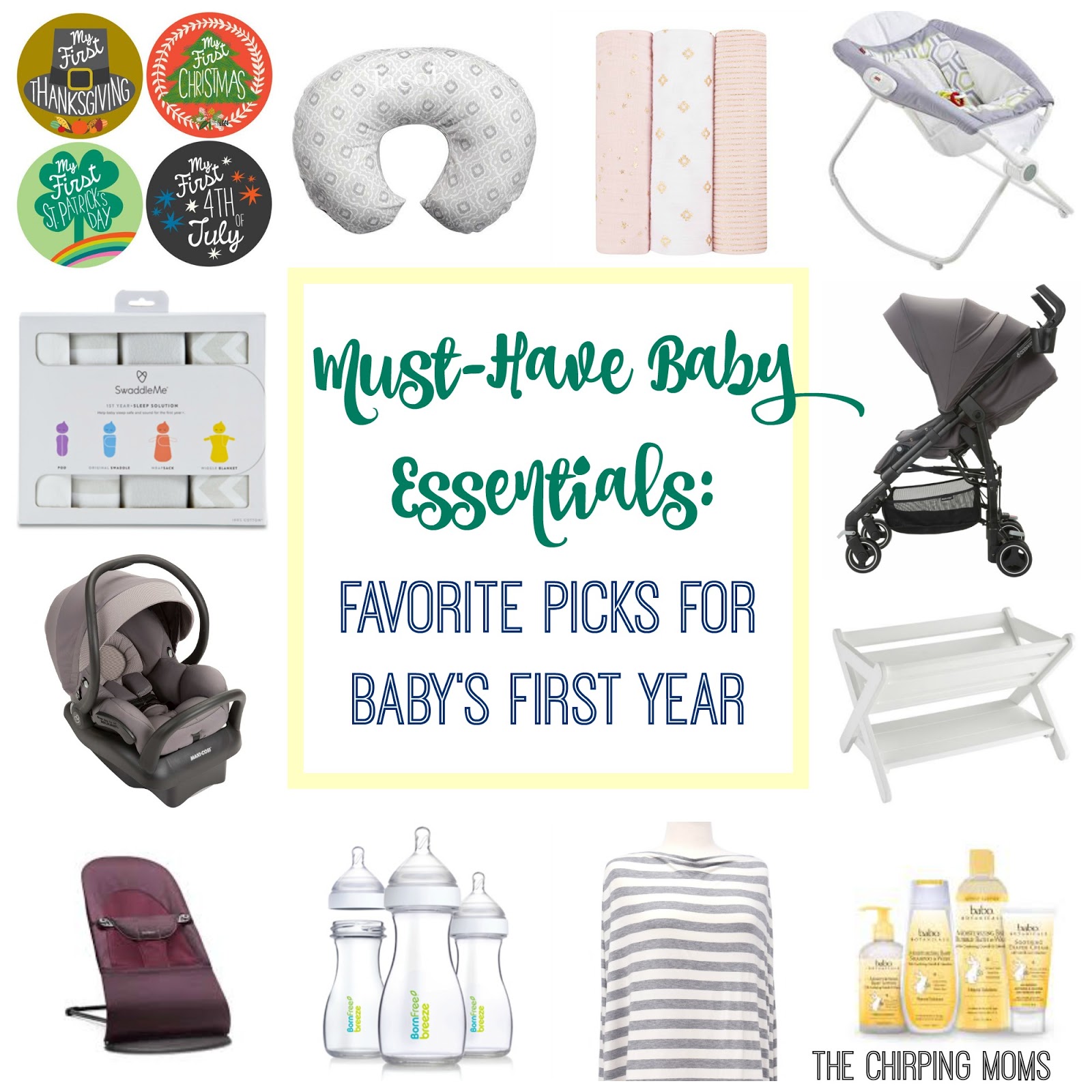 Must-Have Baby Essentials: Favorite Picks for Baby's First Year - The  Chirping Moms