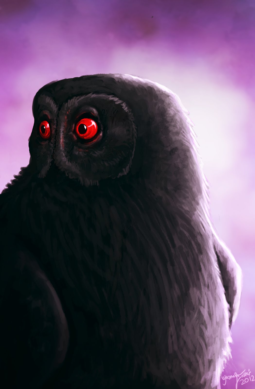 Art of Yasmin Foster: Mothman