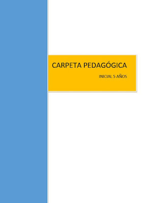 CARPETA PEDAGÓGICA - 5 AÑOS 2020