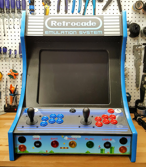 Mr. Armageddon Builds (Project Log) TableTop Arcade Final Build Pics