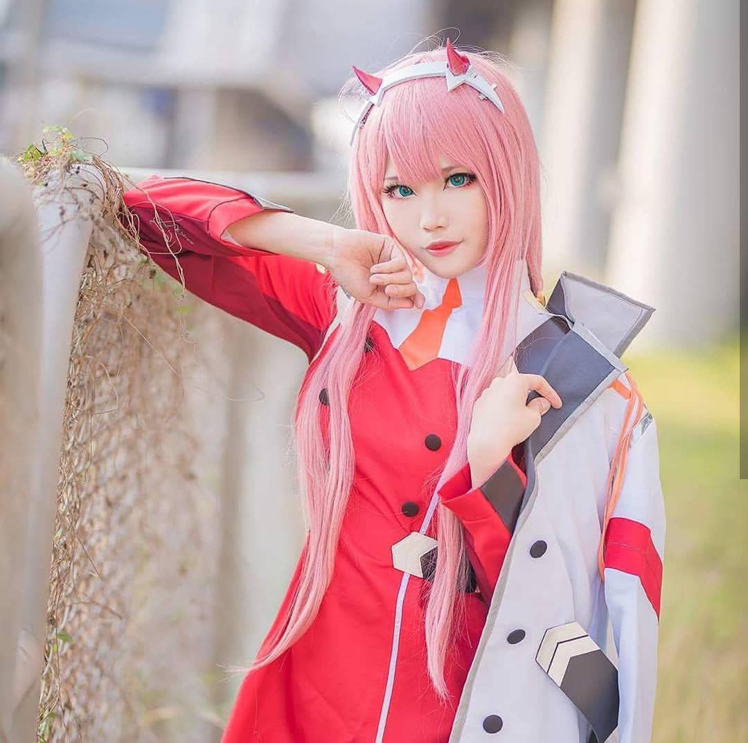 20+ Best Cosplay Zero Two (Darling in the Franxx) yang Paling Cantik
